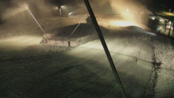 Spodní část sjezdovky skiareálu Karolinka