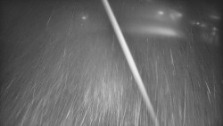 Spodní část sjezdovky skiareálu Karolinka