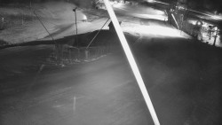 Spodní část sjezdovky skiareálu Karolinka