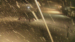 Spodní část sjezdovky skiareálu Karolinka