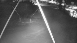 Spodní část sjezdovky skiareálu Karolinka