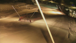 Spodní část sjezdovky skiareálu Karolinka