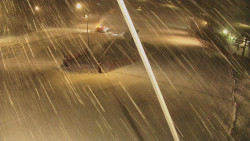 Spodní část sjezdovky skiareálu Karolinka