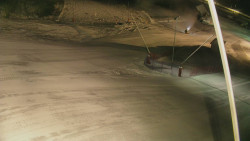 Spodní část sjezdovky skiareálu Karolinka