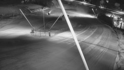 Spodní část sjezdovky skiareálu Karolinka