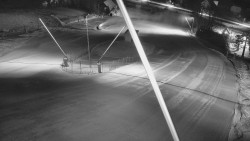 Spodní část sjezdovky skiareálu Karolinka