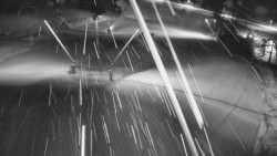 Spodní část sjezdovky skiareálu Karolinka