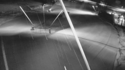 Spodní část sjezdovky skiareálu Karolinka