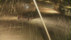 Spodní část sjezdovky skiareálu Karolinka