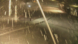 Spodní část sjezdovky skiareálu Karolinka