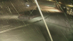 Spodní část sjezdovky skiareálu Karolinka