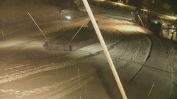 Spodní část sjezdovky skiareálu Karolinka