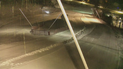 Spodní část sjezdovky skiareálu Karolinka