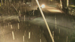 Spodní část sjezdovky skiareálu Karolinka