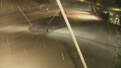 Spodní část sjezdovky skiareálu Karolinka