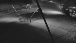 Spodní část sjezdovky skiareálu Karolinka