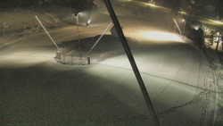 Spodní část sjezdovky skiareálu Karolinka