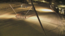 Spodní část sjezdovky skiareálu Karolinka