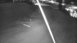 Spodní část sjezdovky skiareálu Karolinka