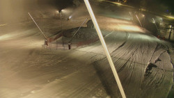 Spodní část sjezdovky skiareálu Karolinka