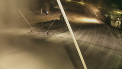 Spodní část sjezdovky skiareálu Karolinka