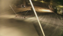 Spodní část sjezdovky skiareálu Karolinka