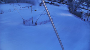Skiareál Karolinka - Spodní část sjezdovky skiareálu Karolinka - 5.1.2026 v 07:30 Skiareál Karolinka - Spodní část sjezdovky skiareálu Karolinka - 5.1.2026 v 07:30