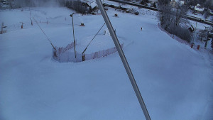 Skiareál Karolinka - Spodní část sjezdovky skiareálu Karolinka - 5.1.2026 v 09:00 Skiareál Karolinka - Spodní část sjezdovky skiareálu Karolinka - 5.1.2026 v 09:00