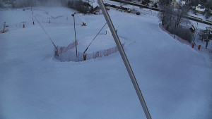 Skiareál Karolinka - Spodní část sjezdovky skiareálu Karolinka - 5.1.2026 v 09:15 Skiareál Karolinka - Spodní část sjezdovky skiareálu Karolinka - 5.1.2026 v 09:15