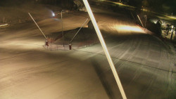 Spodní část sjezdovky skiareálu Karolinka