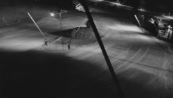 Spodní část sjezdovky skiareálu Karolinka