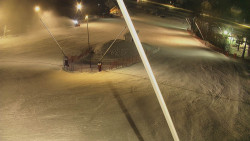 Spodní část sjezdovky skiareálu Karolinka