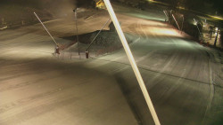 Spodní část sjezdovky skiareálu Karolinka