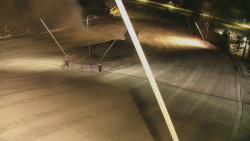 Spodní část sjezdovky skiareálu Karolinka