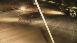 Spodní část sjezdovky skiareálu Karolinka