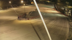 Spodní část sjezdovky skiareálu Karolinka