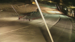 Spodní část sjezdovky skiareálu Karolinka