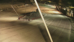 Spodní část sjezdovky skiareálu Karolinka