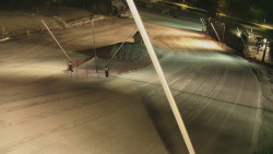 Spodní část sjezdovky skiareálu Karolinka