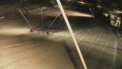 Spodní část sjezdovky skiareálu Karolinka