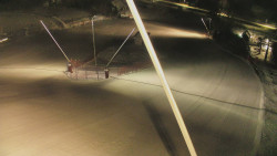 Spodní část sjezdovky skiareálu Karolinka