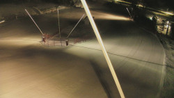 Spodní část sjezdovky skiareálu Karolinka