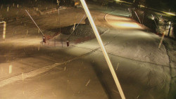 Spodní část sjezdovky skiareálu Karolinka