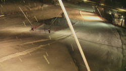 Spodní část sjezdovky skiareálu Karolinka