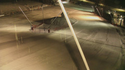 Spodní část sjezdovky skiareálu Karolinka