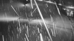 Spodní část sjezdovky skiareálu Karolinka