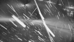 Spodní část sjezdovky skiareálu Karolinka