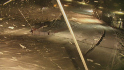 Spodní část sjezdovky skiareálu Karolinka