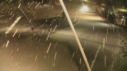 Spodní část sjezdovky skiareálu Karolinka