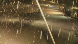 Spodní část sjezdovky skiareálu Karolinka